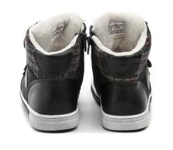 American Club GC19-21 černé dětské zimní boty