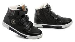 American Club GC19-21 černé dětské zimní boty