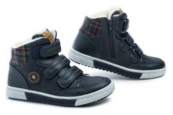 American Club GC19-21 navy dětské zimní boty