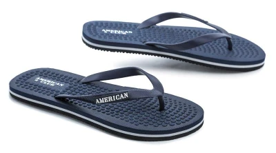 American Club NH110-23 modré pánské žabky