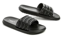 American Club NH124-24 černé dámské nazouváky