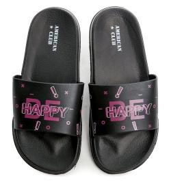 American Club NH126-24 čierne dámske nazúvaky