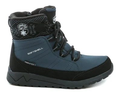 American Club SN86-25 navy dětské zimní boty