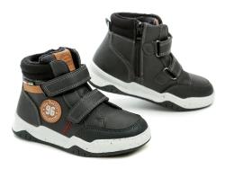 American Club XD101-24 černé dětské zimní boty