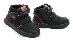 American Club XD102 čierne detské zimné topánky