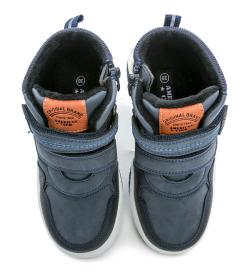 American Club XD102 modré dětské zimní boty