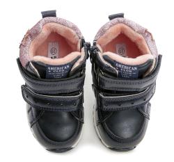 American Club XD106-23 navy dětské zimní boty