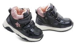 American Club XD106-23 navy dětské zimní boty