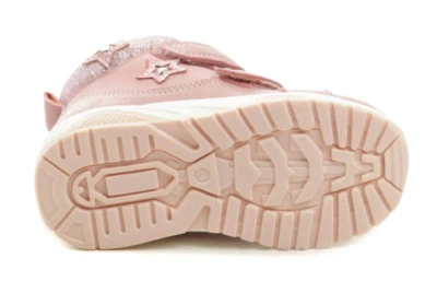 American Club XD106-23 pink dětské zimní boty