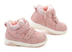 American Club XD106-23 pink dětské zimní boty