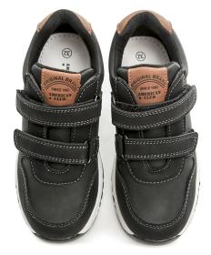 American Club XD131-24 čierne poltopánky