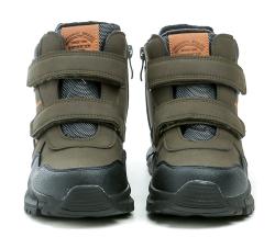 American Club XD141 khaki dětské zimní boty