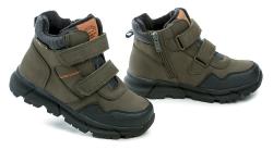 American Club XD141 khaki dětské zimní boty