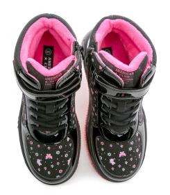 American Club XD149 černé dětské zimní boty