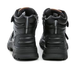 American Club XD158 černé dětské zimní boty