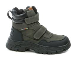 American Club XD158 khaki dětské zimní boty