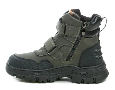 American Club XD158 khaki detské zimné topánky