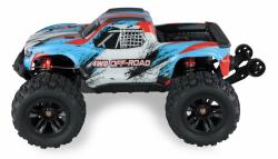 AMEWI Hyper Go Monster Truck brushless 4WD 1:16 RTR, modrobílý