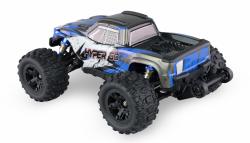 AMEWI Hyper Go Monster Truck s GPS 4WD 1:16 RTR. brushed, LED, modrý + sleva 400,- na příslušenství