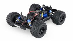 AMEWI Hyper Go Monster Truck s GPS 4WD 1:16 RTR. brushed, LED, modrý + sleva 400,- na příslušenství