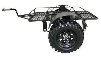 Amewi černý přívěs s mřížkovou podlahou pro RC crawlery