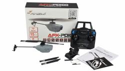 Amewi RC 4-kanálový vrtulník s FPV HD kamerou AFX-PD100 6G 2,4 GHZ, RTF