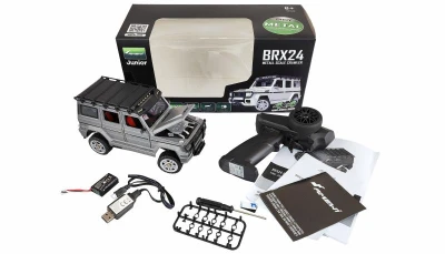 Amewi RC auto BRX24 Metal Scale Crawler 4WD 1:24 + sleva 300,- na příslušenství
