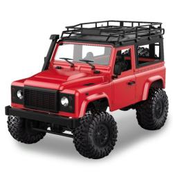 D90 Rock Crawler Defender 1:12, 4WD, 2,4 GHz, LED, 100% RTR, červená D90 Rock Crawler Defender 1:12, 4WD, 2,4 GHz, LED, 100% RTR, červená