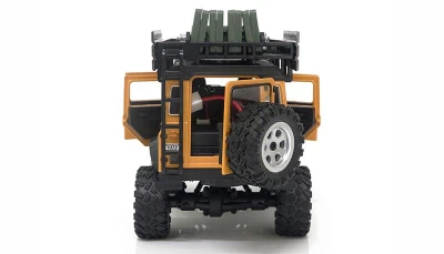 Amewi RC auto D90X28 Metall Scale Crawler 1:28 žlutý