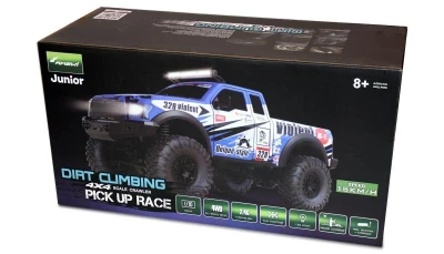 Amewi RC auto Dirt Climbing Pickup Race Crawler 1:10 Modrý