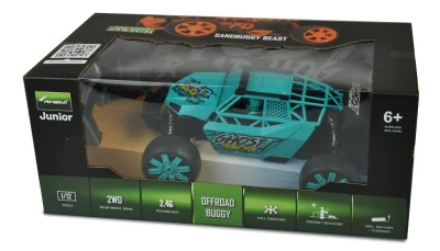 Amewi RC auto Ghost písečná Buggy 1:12 tyrkysové