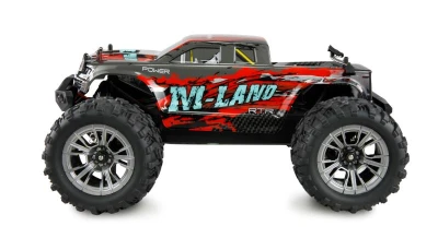Amewi RC auto M-Land MonsterTruck 4WD 1:16 RTR, červený
