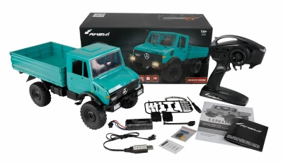 Amewi RC auto MB Unimog Advanced 1:12 petrolejový