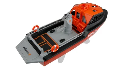 Amewi RC bezkomutátorový záchranný člun Snig 32 cm RTR černočervený
