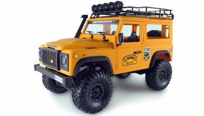 Amewi RC crawler D90 Defender proporcionální, 1:12 camel trophy