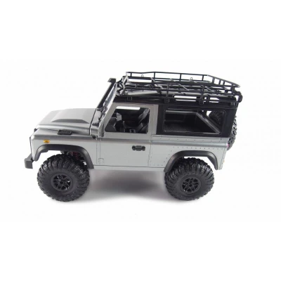 Amewi RC crawler D90 Defender prporcionální, 1:12 stříbrná
