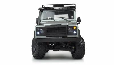 Amewi RC crawler D90 Defender prporcionální, 1:12 stříbrná