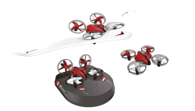 Air Genius All-in-one, dron, kluzák a vznášedlo v jednom, gyro, headless, RTF Air Genius All-in-one, dron, kluzák a vznášedlo v jednom, gyro, headless, RTF