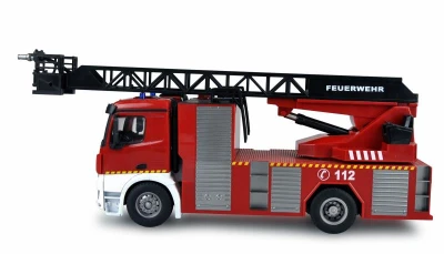 Amewi RC hasičský vůz Mercedes-Benz Arocs 1:18 s žebříkem a stříkačkou + sleva 300,- na příslušenství