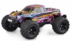 Amewi RC Hyper Go Monster Truck brushless 4WD 1:16 RTR, modročervený + zľava 300,- na príslušenstvo Amewi RC Hyper Go Monster Truck brushless 4WD 1:16 RTR, modročervený + zľava 300,- na príslušenstvo