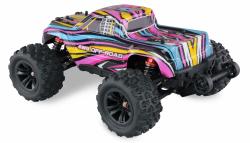 Amewi RC Hyper Go Monster Truck brushless 4WD 1:16 RTR, modročervený + sleva 300,- na příslušenství