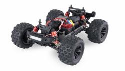 Amewi RC Hyper Go Monster Truck brushless 4WD 1:16 RTR, modročervený + sleva 300,- na příslušenství