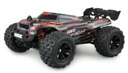 Amewi RC Hyper Go Truggy brushless 4WD 1:16 RTR, černočervená Amewi RC Hyper Go Truggy brushless 4WD 1:16 RTR, černočervená