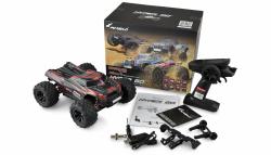 Amewi RC Hyper Go Truggy brushless 4WD 1:16 RTR, černočervená