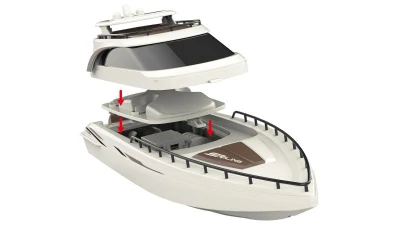 Amewi RC loď Rising Sun Cruise Yacht