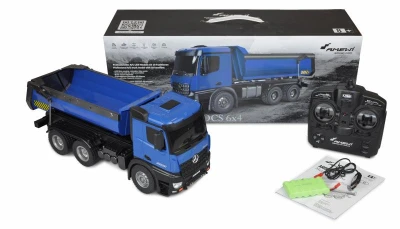 Amewi RC Mercedes-Benz Arocs Dump Truck 1:14 modrá