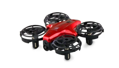 Amewi RC mini dron Sparrow se senzory červený Amewi RC mini dron Sparrow se senzory červený