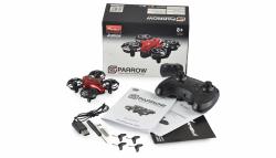 Amewi RC mini dron Sparrow se senzory červený