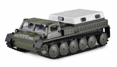 Amewi RC obrněné pásové vozidlo 1:16 RTR olivově zelená replika GAZ-71