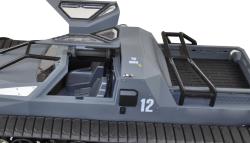 Amewi RC pásové vozidlo Military police 1:12 šedá RTR sada
